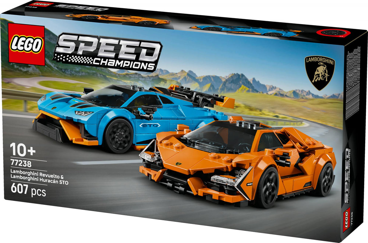 LEGO - Speed Champions - Lamborghini Revuelto & Huracán STO (77238) LEGO