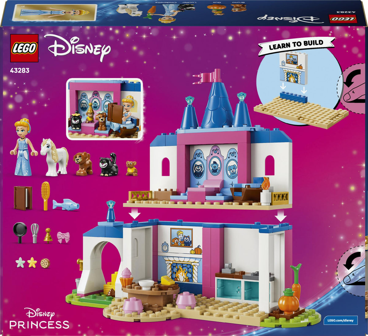 LEGO 43283 Disney Princess Cinderella's Animal Palace LEGO
