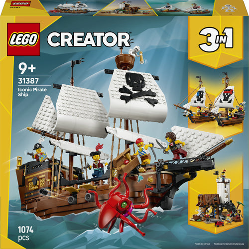 LEGO Creator Ikonisk Piratskib Lego