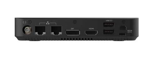 Zotac ZBOX MI648 – bagside og porte