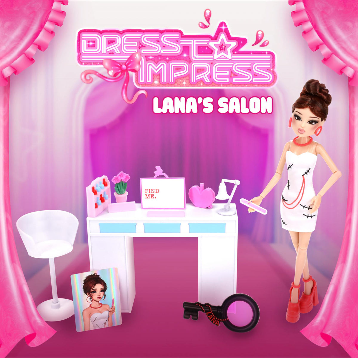 Roblox - Dress to Impress Fashion Doll Deluxe Set Lana (910377) Roblox