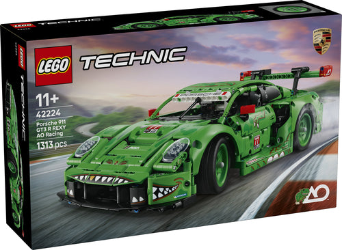 LEGO 42224 Technic Porsche 911 GT3 R REXY AO Racing Race Car, Construction Toy Lego
