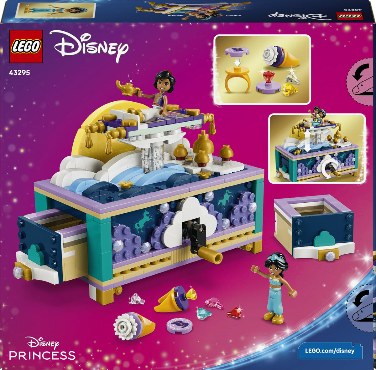 LEGO - Disney Princess - Jasmine's Jewellery Box (43295) LEGO