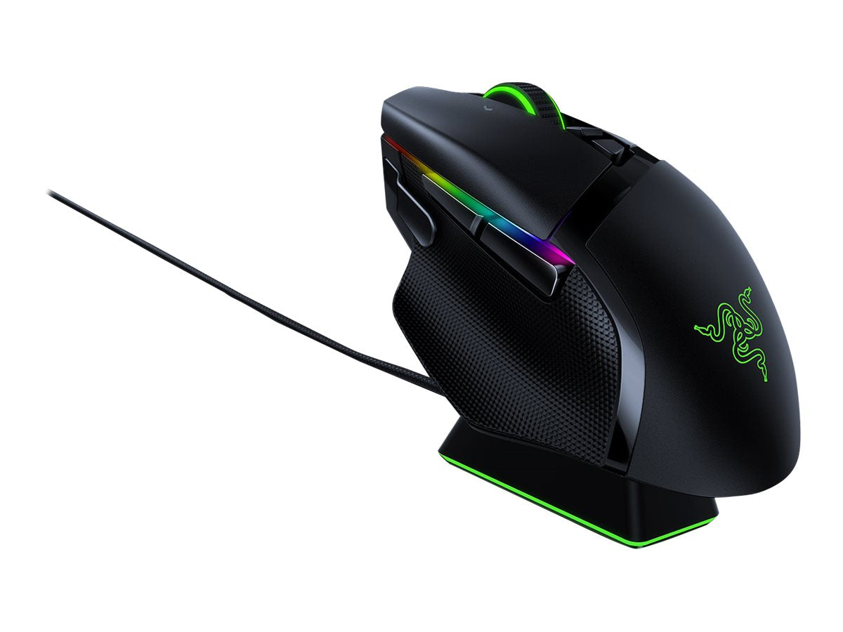 Razer Basilisk Ultimate Optisk Trådlös Kabel Svart