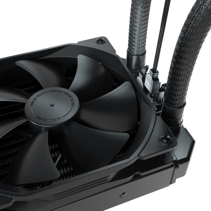 Fractal Design Celsius+ S28 Dynamic Processorer vätskekylningssystem 1-pack Svart 140 mm