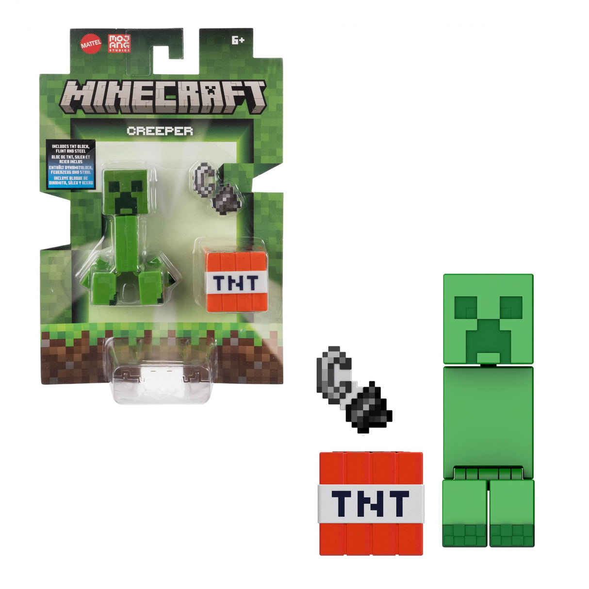 Minecraft - Biombyggen - 8 cm - Creeper