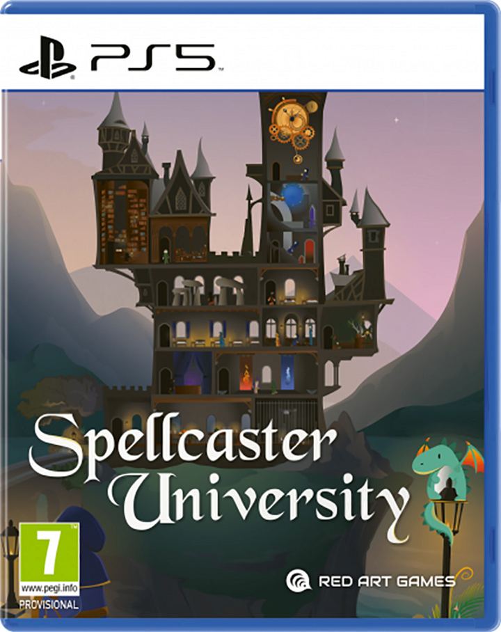 Spellcaster University – PlayStation 5 – spilomslag