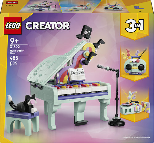 LEGO Creator Musikpynt: Klaver med Kat Lego