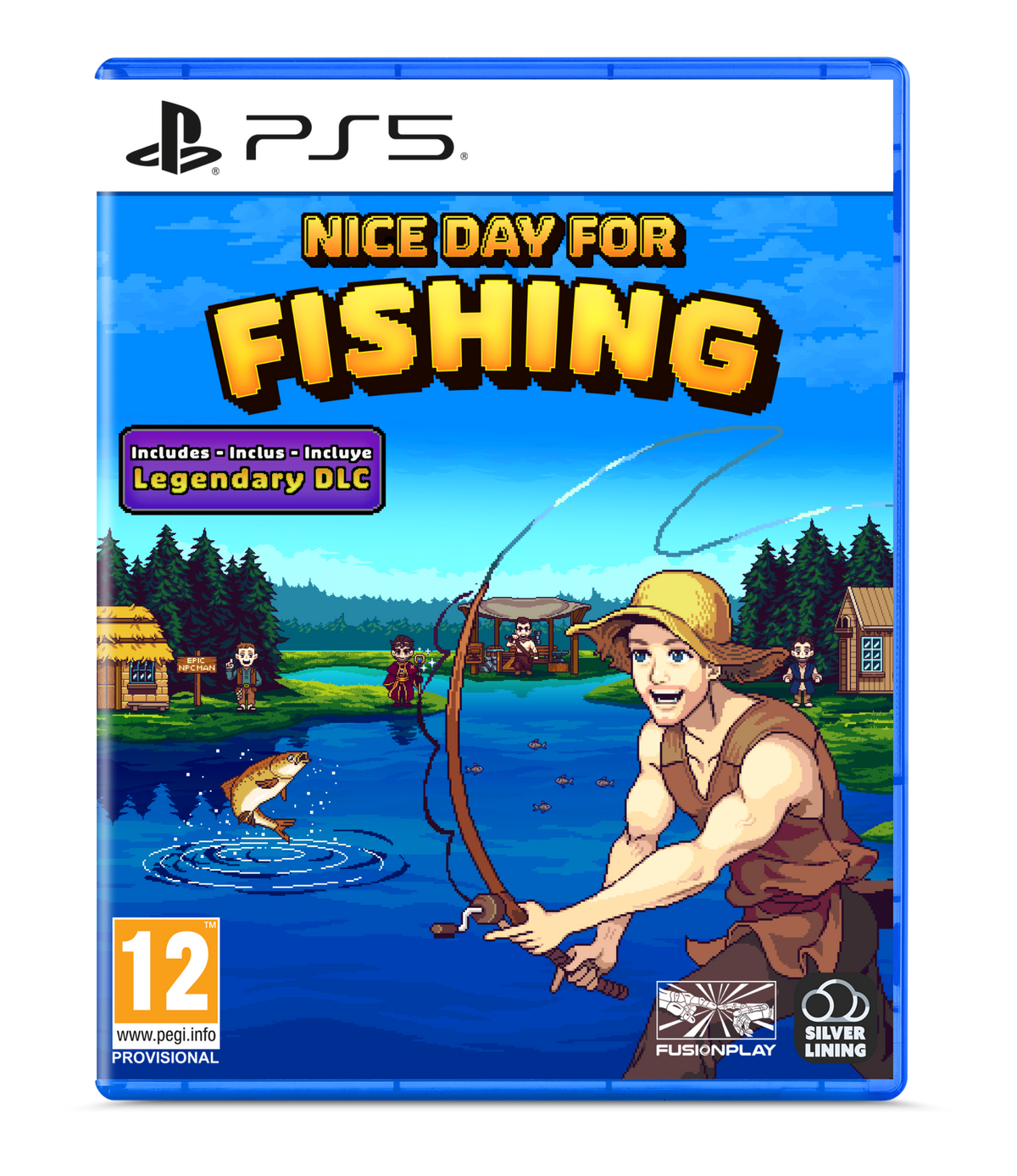 Nice Day for Fishing – PlayStation 5 – spilomslag
