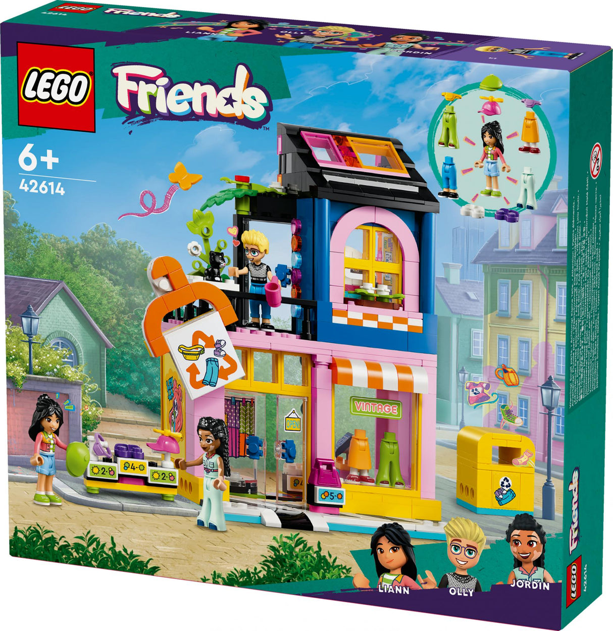LEGO 42614 Friends vintage fashion store LEGO