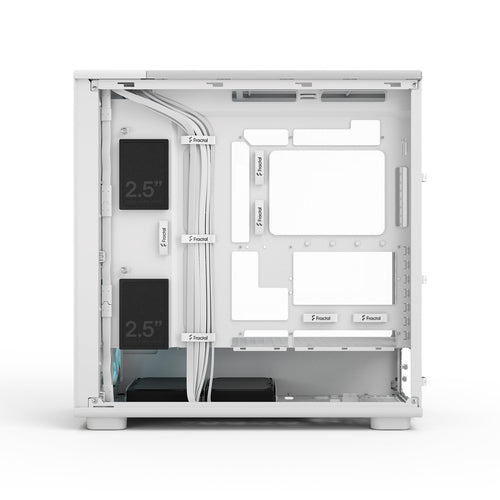 Midi Epoch XL White TG RGB Clear tint Fractal design