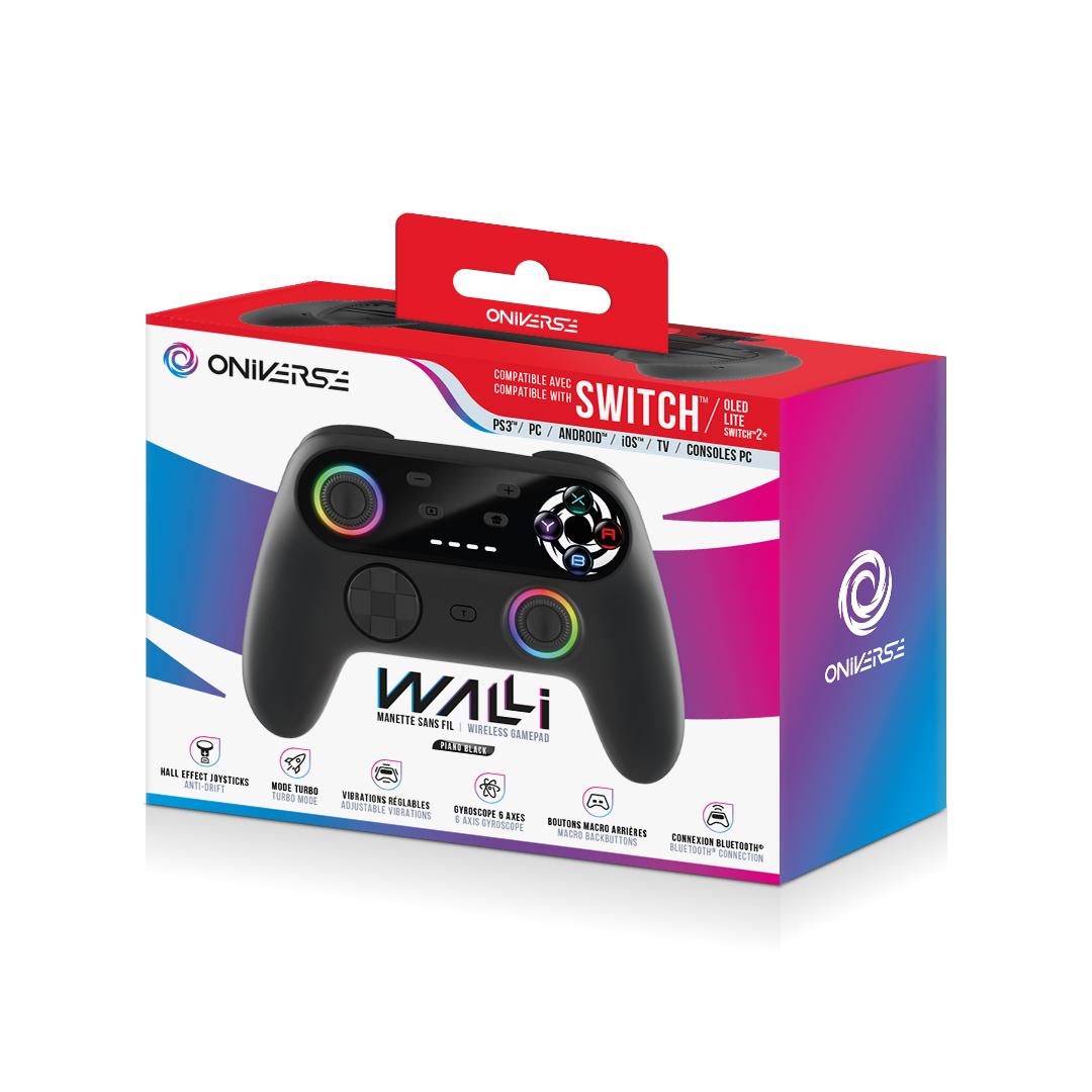 ONIVERSE NSW2 WIRELESS CONTROLLER WALLI - PIANO BLACK Oniverse