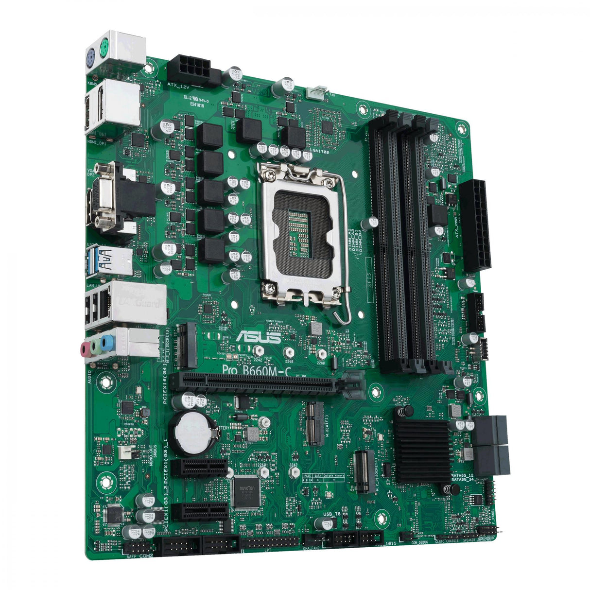 ASUS PRO B660M-C-CSM (mATX, B660, LGA 1700, DDR5) ASUS