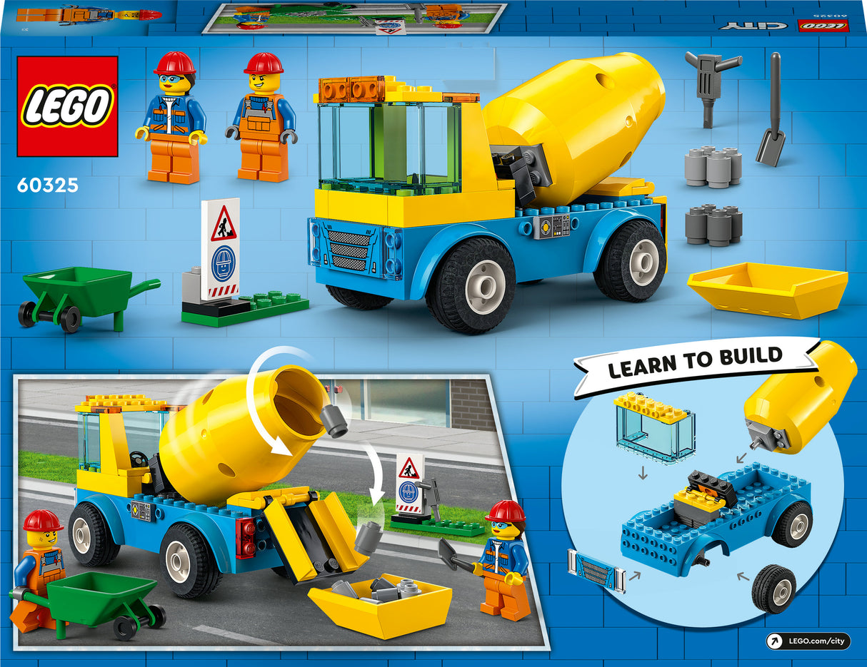 LEGO City Cement Mixer - 60325 LEGO