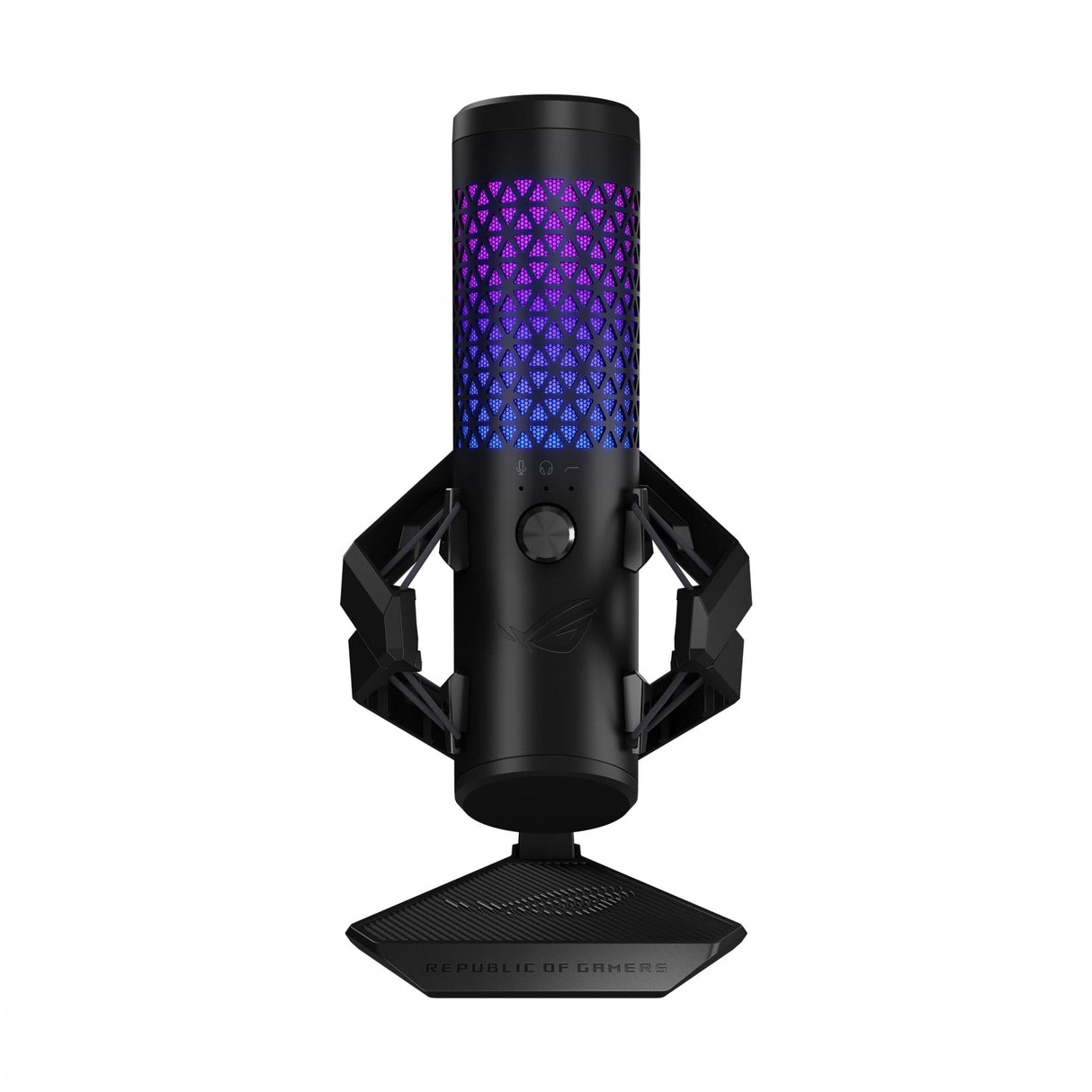 ASUS ROG CARNYX Professional Cardioid Condenser USB Gaming Microphone with RGB - Black ASUS