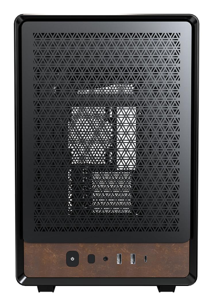 Montech Heritage Black, mATX, w/o Fans Telon Technology Co Ltd (Montech)