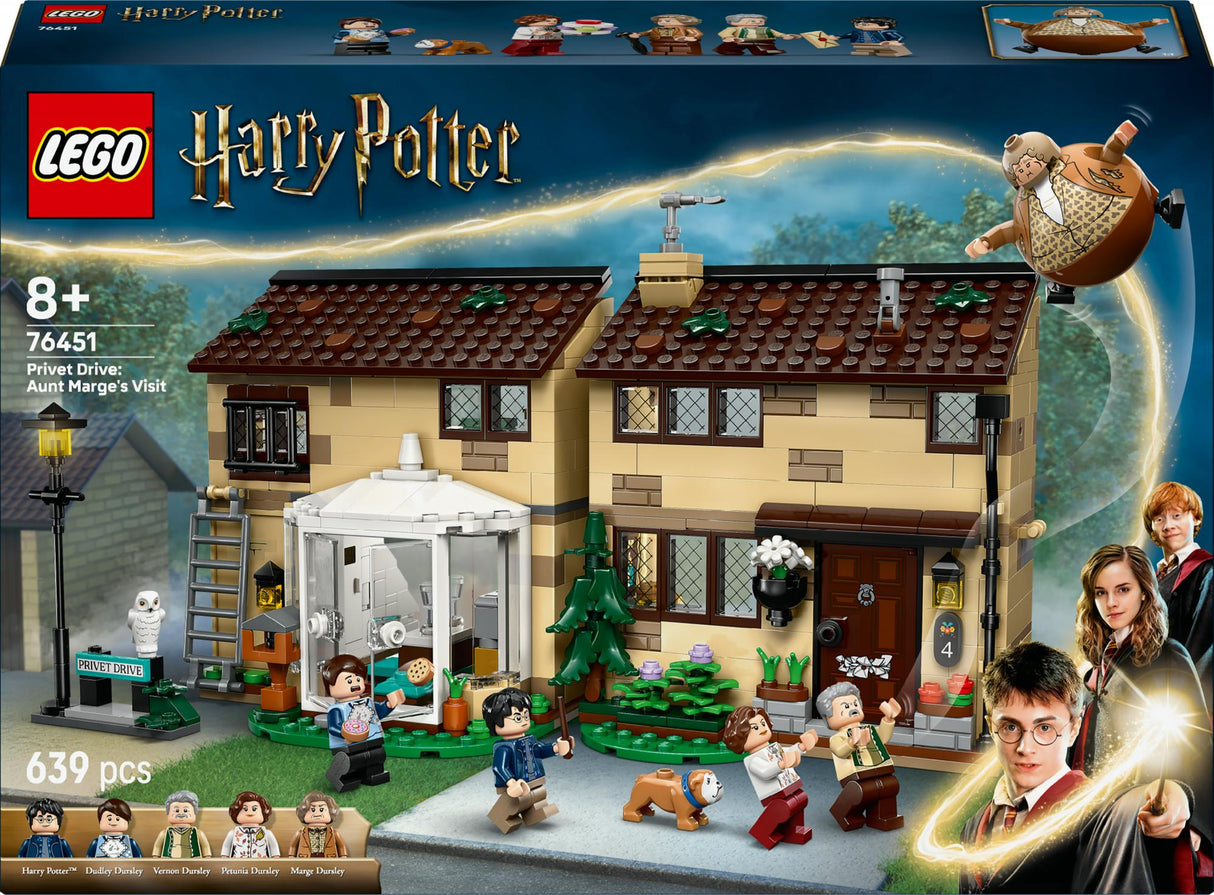 LEGO 76451 Harry Potter Privet Drive: Aunt Marge's Visit LEGO