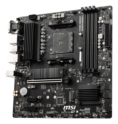 MSI B550M PRO-VDH bundkort - AM4, micro-ATX - visning 3