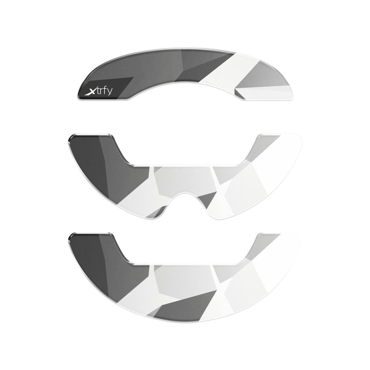 Xtrfy Glass skates, Litus White, M42 Xtrfy Gaming AB