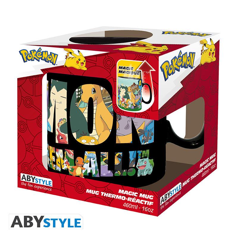 Pokemon - Heat Change Mug - Gotta Catch Em' all Abysse