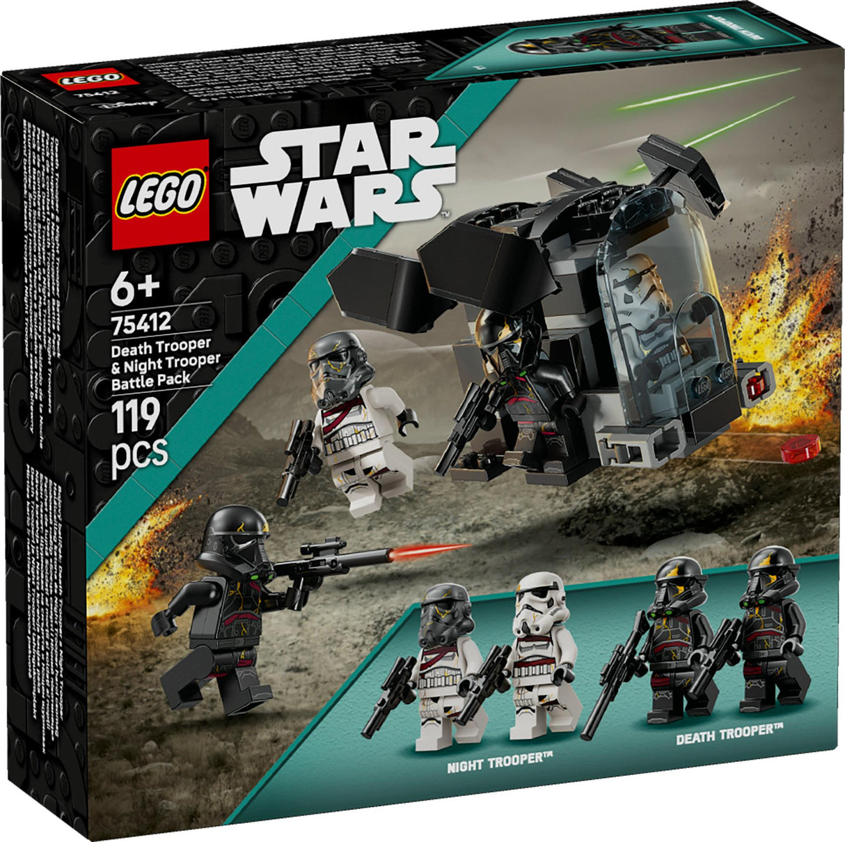 LEGO - Star Wars TM - Death Trooper & Night Trooper Battle Pack (75412) LEGO