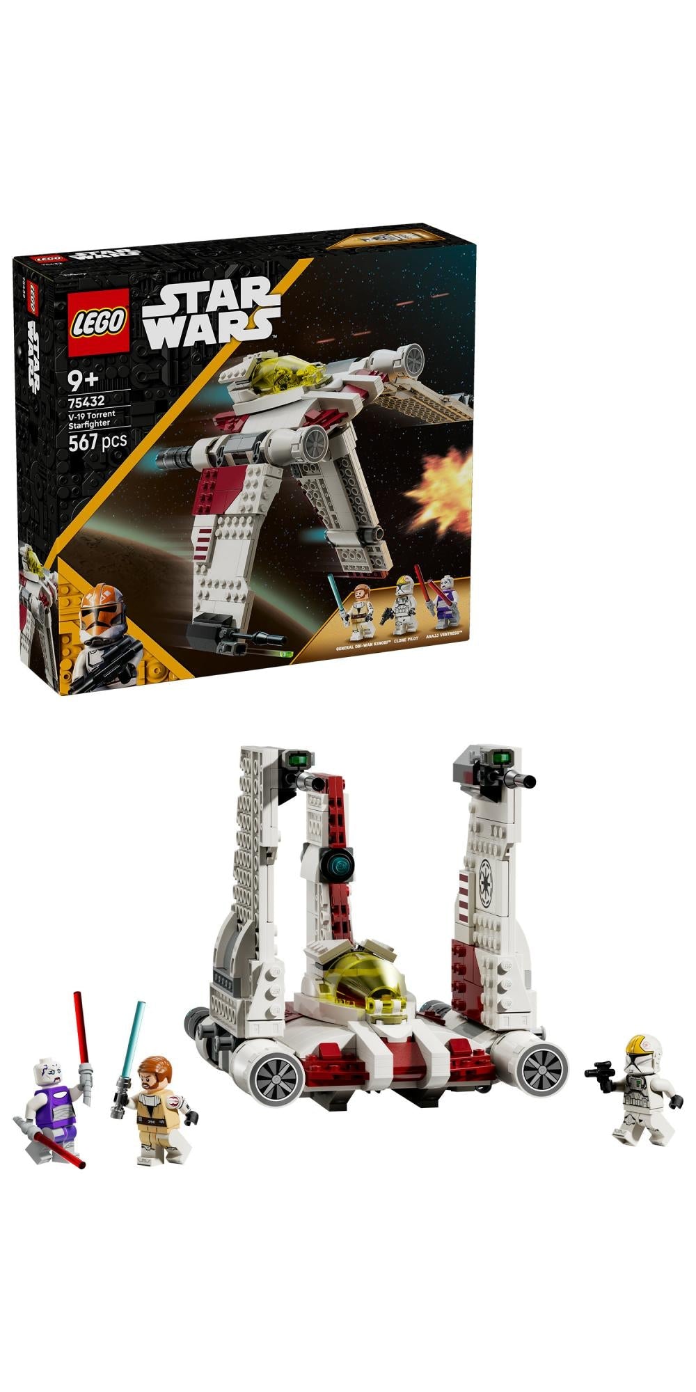 LEGO - Star Wars TM - V-19 Torrent Starfighter (75432) LEGO