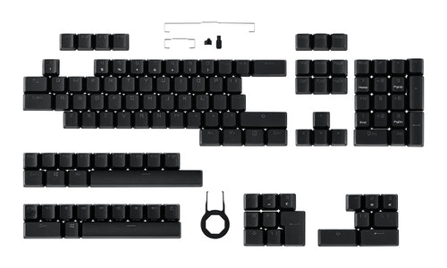 ASUS ROG PBT Keycap Set – keycaps med keycap-værktøj og tilbehør
