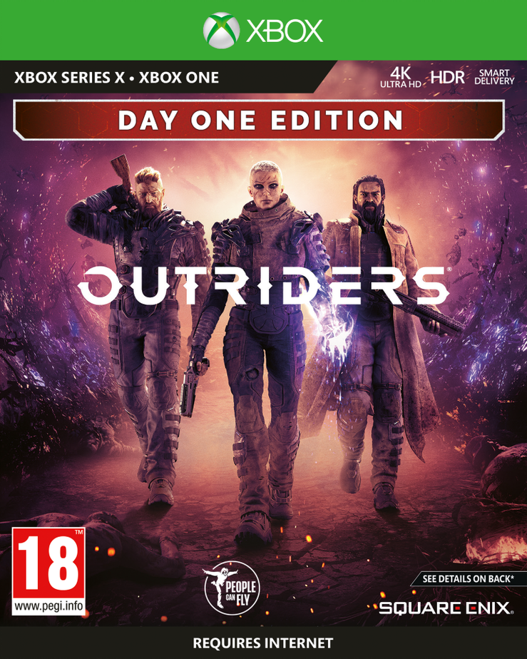 Outriders – Day One Edition – Xbox One / Xbox Series X – forside