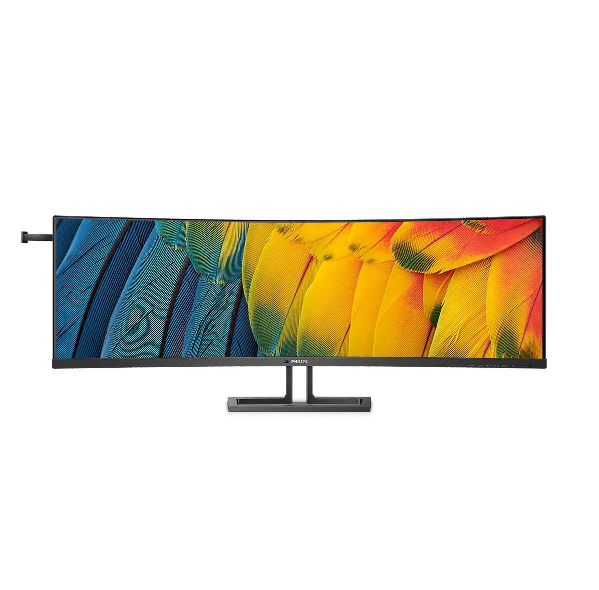 Philips 45B1U6900C 45 5120 x 1440 (UltraWide) HDMI DisplayPort USB-C 75Hz Dockingskærm Philips