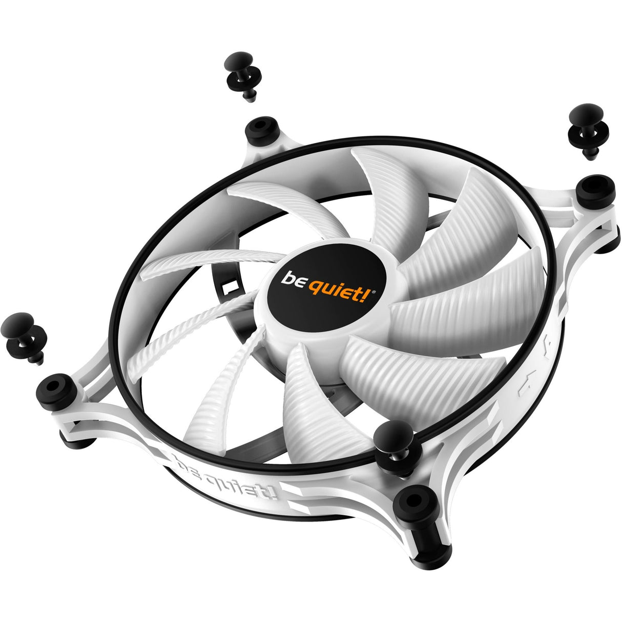 be quiet! Shadow Wings 2 PWM White 140mm case fan (White) Be quiet