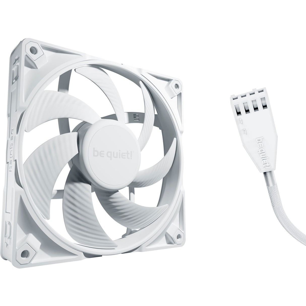 be quiet! Silent Wings Pro 4 140mm PWM White, case fan (white) Be quiet
