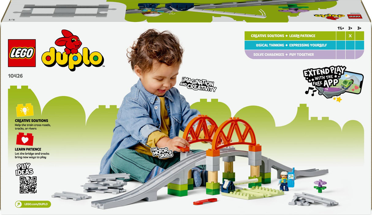 LEGO 10426 LEGO DUPLO Railway Bridge and Tracks - Expansion Set LEGO