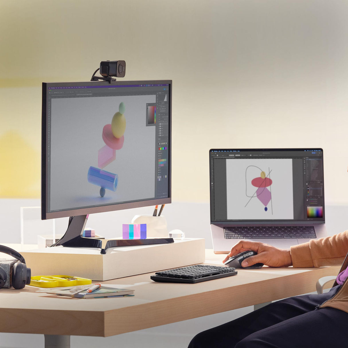 Logitech - MX Master 3S Til Mac Performance Trådløs Mus - SPACE GREY