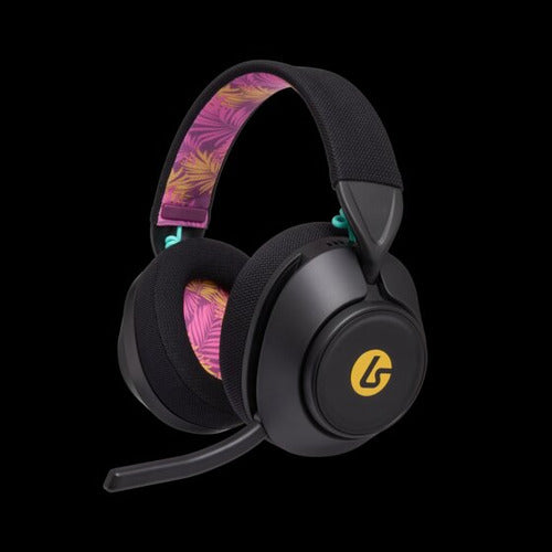LucidSound LS500 Sunset Paradise – trådløst gamingheadset – set skråt fra siden