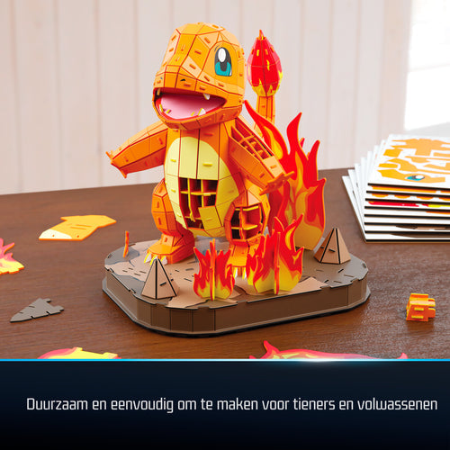Spinmaster 4D Build - Pokémon Charmander Spinmaster