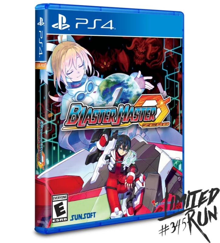 Blaster Master Zero - Limited Run #345 (Import) – PlayStation 4 – spilomslag