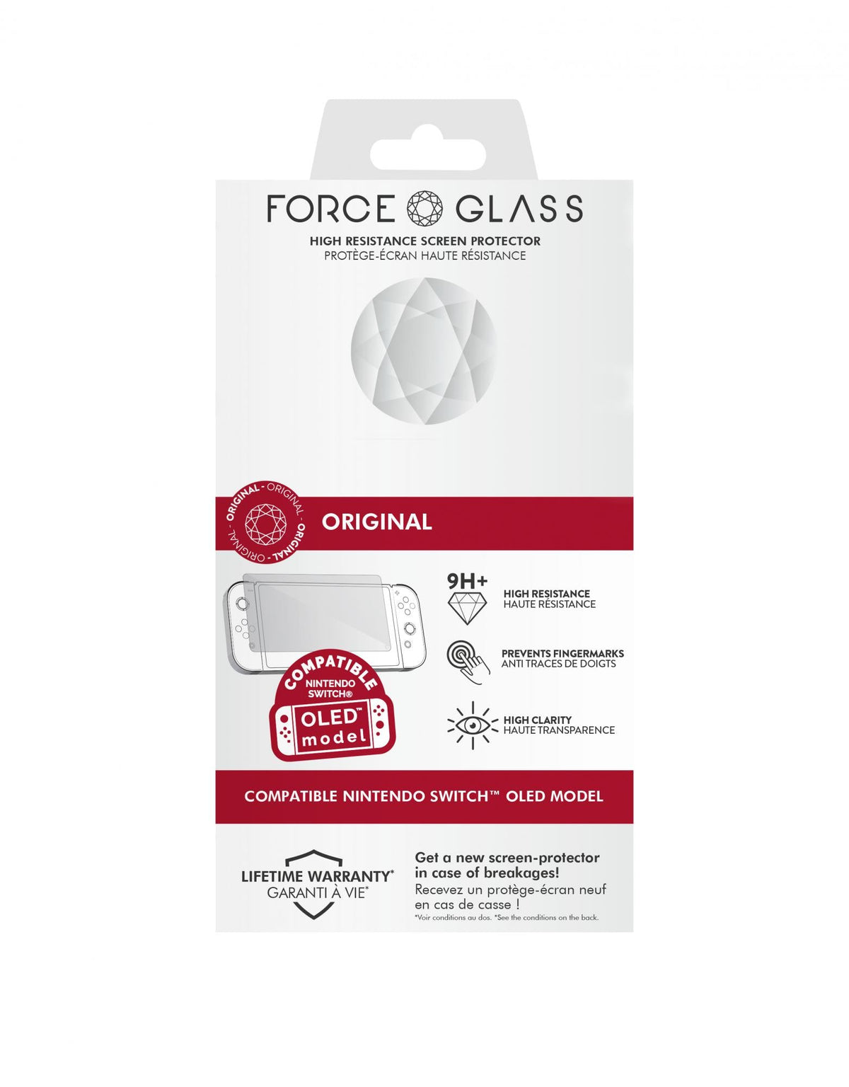 Bigben Force Glass Oled Screen Protection Kit (Switch) Bigben