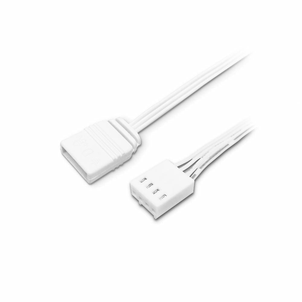 Sharkoon SHARK Blades PWM RGB White 120mm 1400RPM 94.8m3/h FDB 20x ARGB LED PC Case Fan Sharkoon