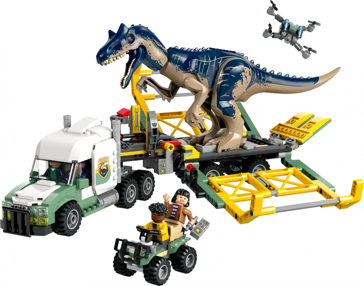 LEGO 76966 Jurassic World Dinosaur Missions: Allosaurus Transporter LEGO