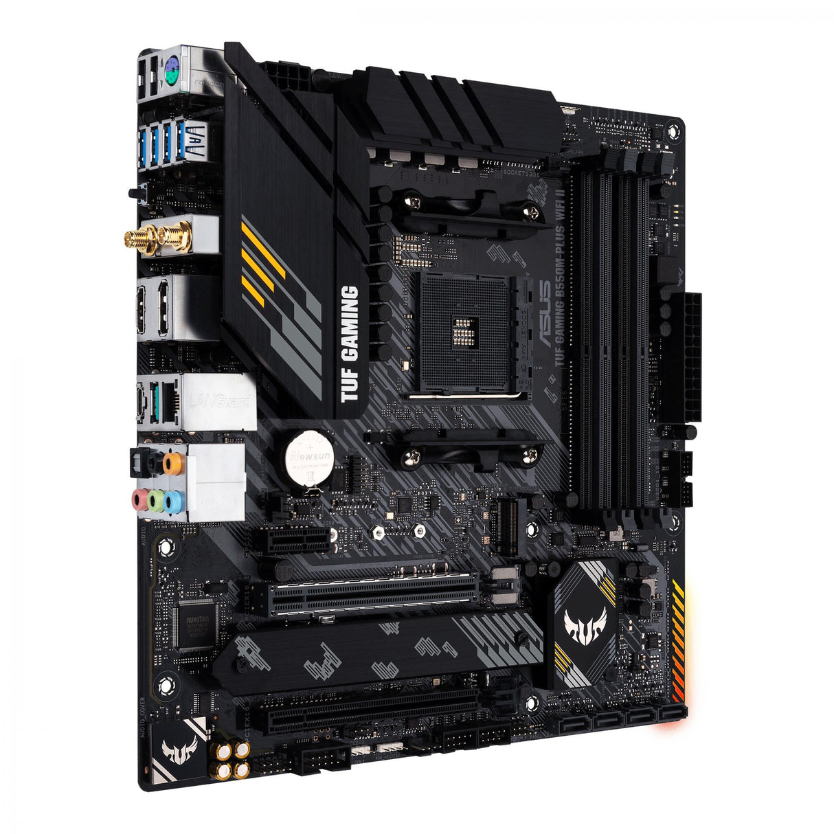 ASUS TUF GAMING B550M-PLUS (WI-FI) II (mATX, B550, AM4) ASUS