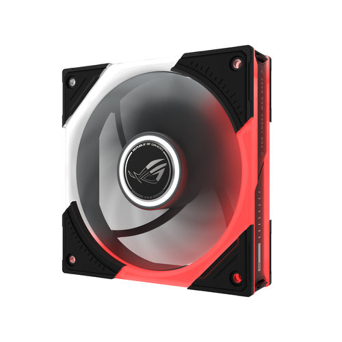 ASUS ROG Eurux GR120 ARGB Fan Single Pack – set skråt forfra (vinkel 5)