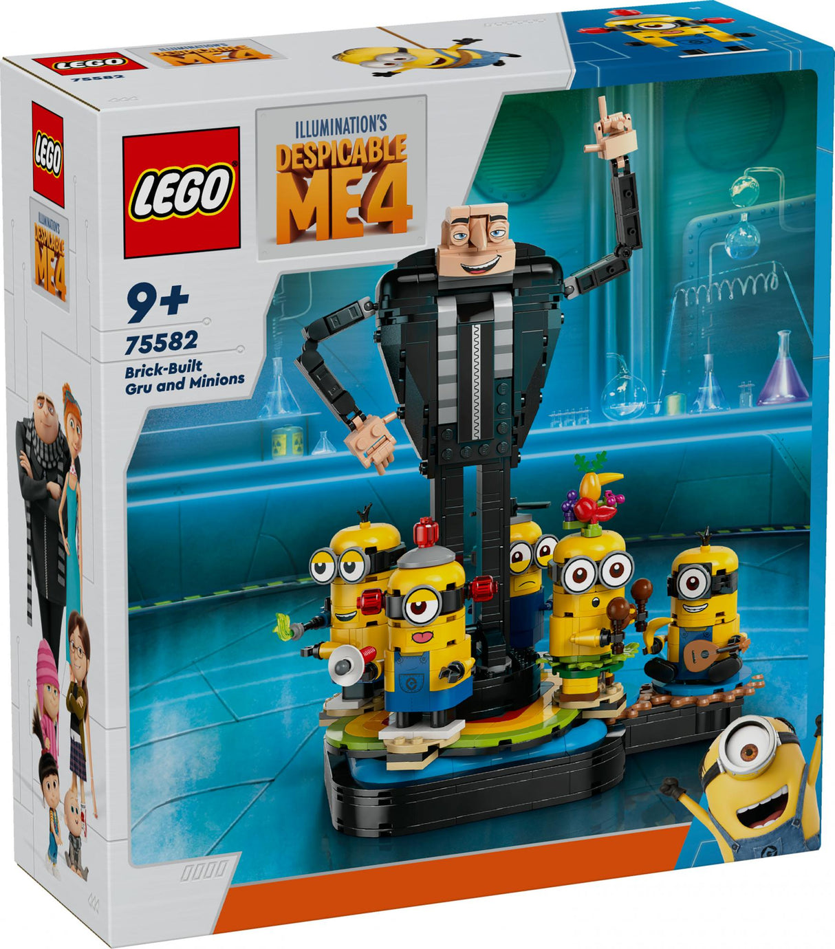 LEGO 75582 Minions Gru and the Minions made of LEGO bricks LEGO