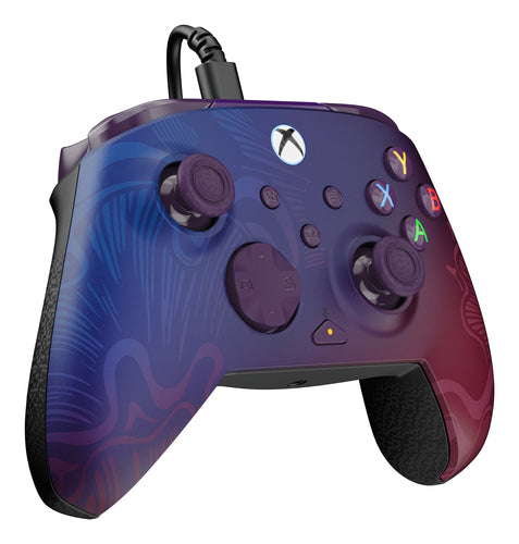 Turtle Beach Rematch Advanced Wired – Xbox/PC – Purple Fade – controller skråt fra højre