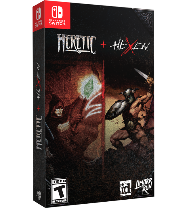Heretic + Hexen – Upgraded Edition – Limited Run – Import – Nintendo Switch – spillets udgave