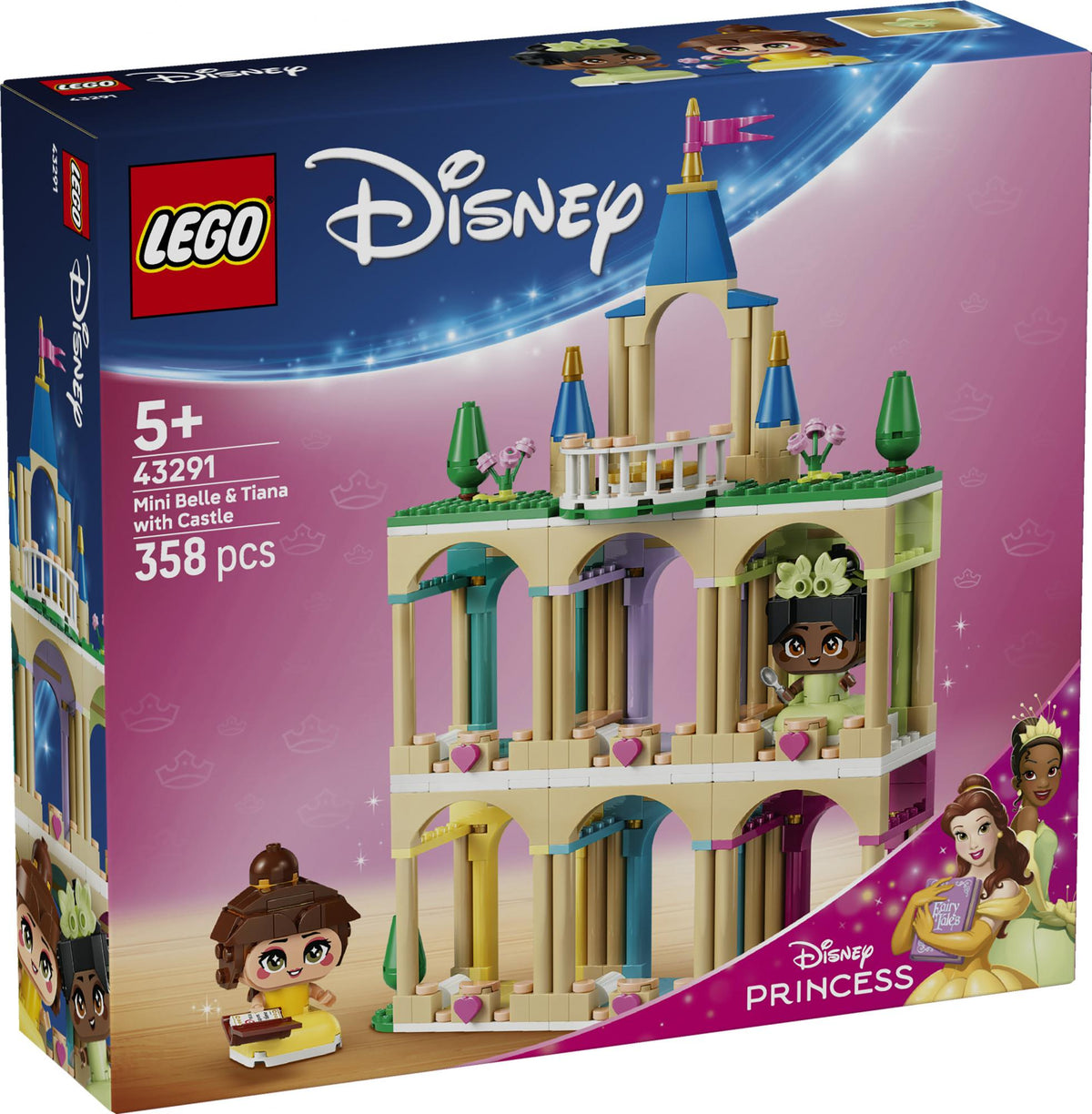LEGO - Disney Princess - Mini Belle & Tiana with Castle (43291) LEGO