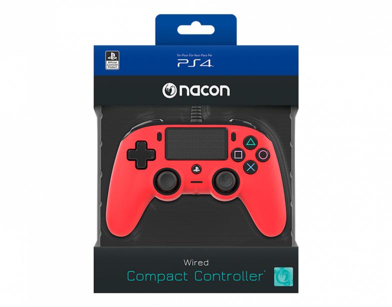 Nacon Compact Controller (Rød)