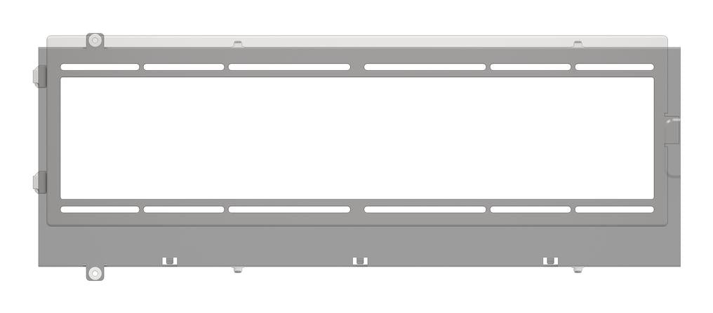HAVN HS 420 Fan Brackets for 360mm Radiator - Black HAVN
