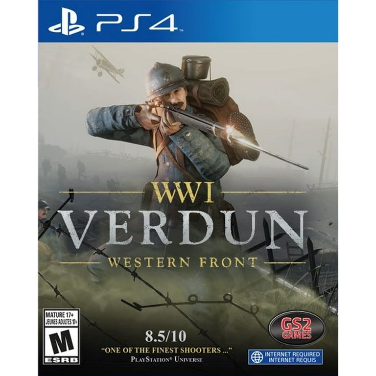 WWI Verdun Western Front (Import) – PlayStation 4 – spilomslag