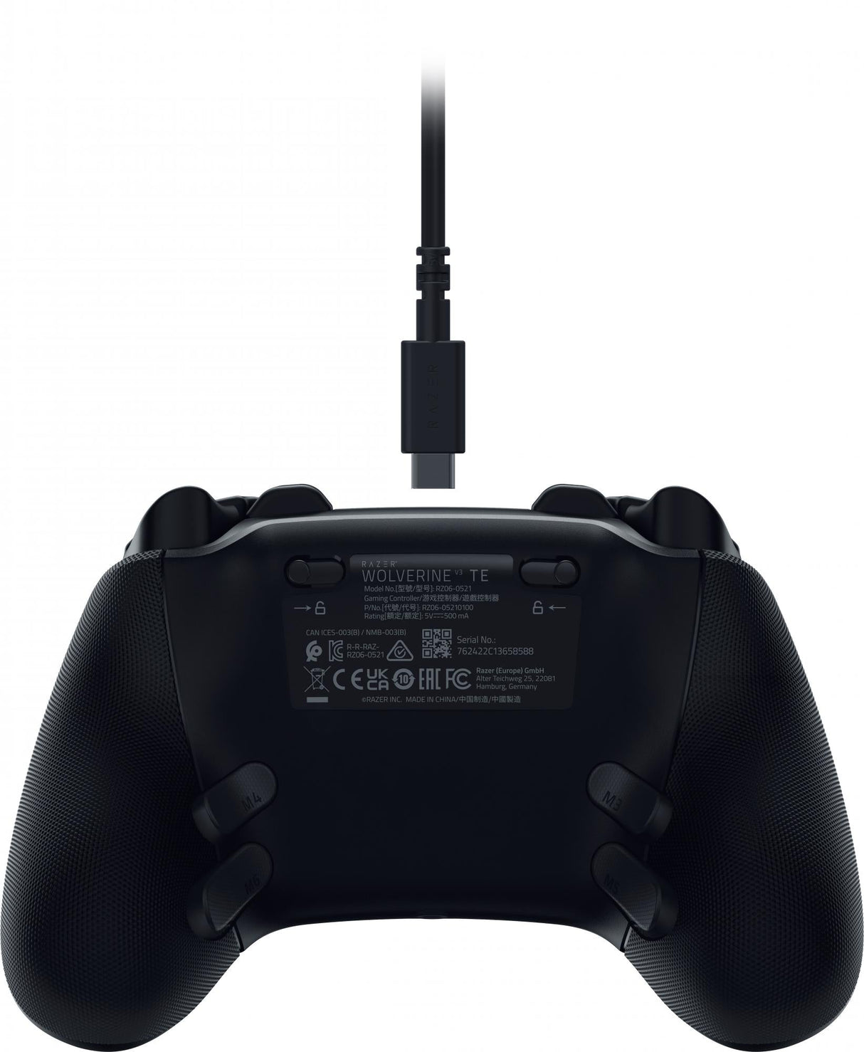 Razer - Wolverine V3 Tournament Edition – Wired Controller for Xbox & PC - Black Razer