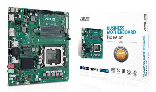 ASUS PRO H610T-CSM bundkort med emballage